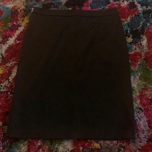 Black tuxedo skirt